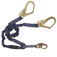 ElasTech Internal Elastic Shock Absorbing Lanyard Adjustable Y-Leg (4-1/2' to 6')