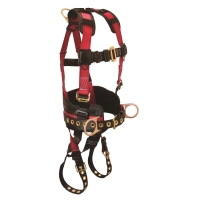 Tradesman Belted Construction Full Body Harness - TB Legs and MB Chest (Small/Medium)
