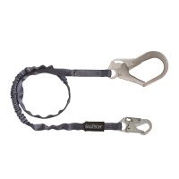 Internal Shock Absorbing Lanyard with Rebar Hook (6 Feet)