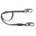 Restraint Lanyard Single Leg with 2 Snap Hooks (4 Feet)