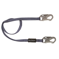 Restraint Lanyard Single Leg with 2 Snap Hooks (4 Feet)