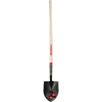 Round Point Shovel Open Back with Wood Handle