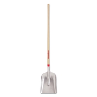 General Purpose Aluminum Scoop with Wood Handle