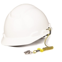 Hard Hat Coil Tether