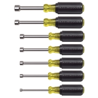 Magnetic Nut Driver 7 Piece Set 3'' Shaft