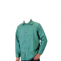 Light Duty Welding Jacket Green (Large)