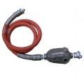 Whip Hose 3/4" x 6' with Pressure Feed Oiler