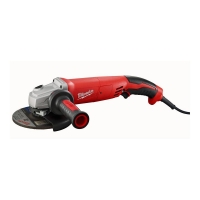 Small Angle Grinder with Lock-On Trigger Grip (5")