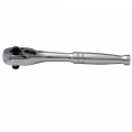 Reversible Ratchet Polished with Quick Release 1/4" Drive