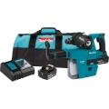 Rotary Hammer Kit Accepts SDS-PLUS bits w/ HEPA Vacuum Attachment (5.0Ah) 18V