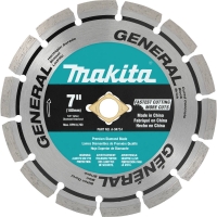 General Purpose Diamond Blade with Segmented Rim 7"