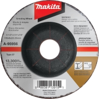 INOX Grinding Wheel 36 Grit (4-1/2" x 1/4" x 7/8")