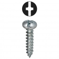 Pan Head Sheet Metal Screws (100 Pack)