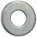 Flat Zinc Plated Steel Washers (100 Pack)