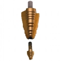 Step Drill Bit 1/4" to 1-3/8" Base and Tip