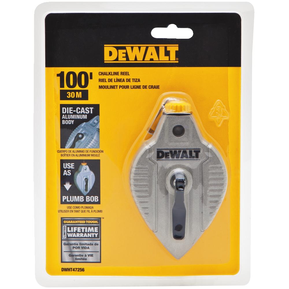 DeWalt DWHT47256 Cast Aluminum Chalk Reel