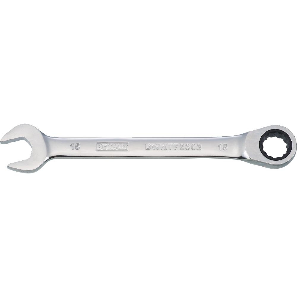 DeWalt DWMT72303OSP Mechanics Ratcheting Combination Wrench 15 MM