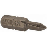 Phillips #1 Hex Insert Bit 1/4''