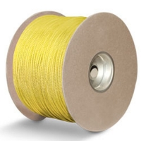 Polyester with Kevlar Sensor Cord 1/8" x 1000' Yellow