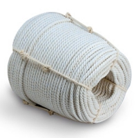 Cotton Halter Rope 1/2" x 600' White