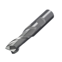 TiN Coated Cobalt End Mill 1/4" x 3/8"