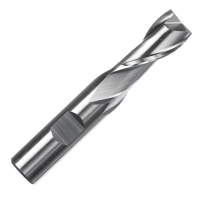 TiN Coated Cobalt End Mill 3/8" x 3/8"