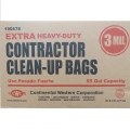 Extra Heavy Duty Contractor Clean-Up Bags (55 Gallon)