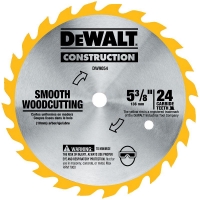 Carbide Combination Circular Saw Blade 5-3/8" (24 TPI)