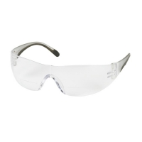 Zenon Z12R Rimless Safety Readers with Clear Temple Clear Lens and Anti-Scratch Coating (+2.00 Diopter)
