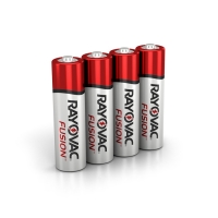 Fusion Alkaline AA Batteries (6-Pack)