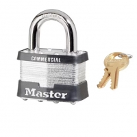 Laminated Steel Pin Tumbler Padlock 2"