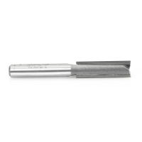 Carbide Tipped Straight Plunge High Production 5/16" x 1" (1/4" Shank)