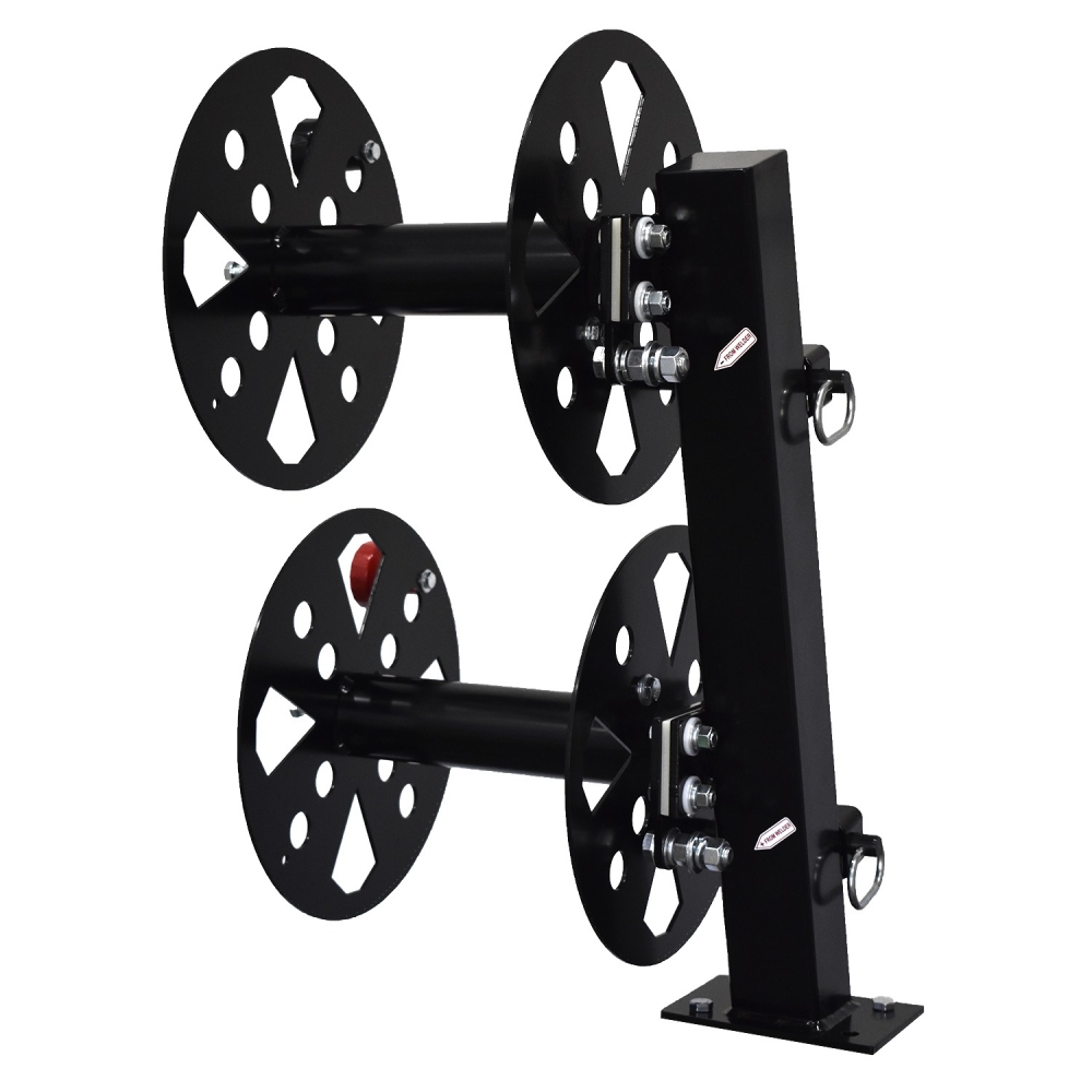 Diamond Lead Reels FBD10BLK Weld Lead Reel Rack with Fixed Base