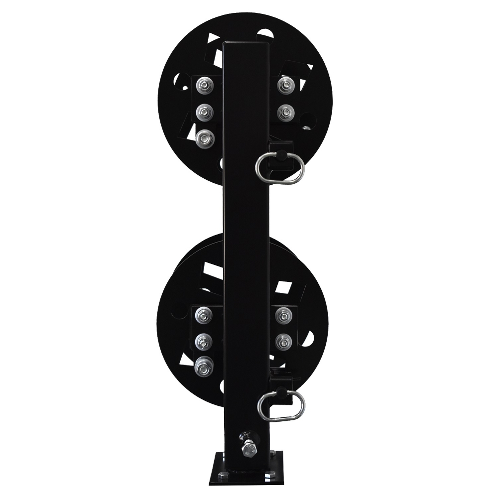 Diamond Lead Reels SBD10BLK Weld Lead Reel Rack with Swivel Base Double  Reel (10)