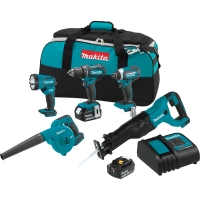 LXT Lithium-Ion Cordless 5 Piece Combo Kit (18V)