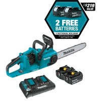 LXT Lithium-Ion Brushless Cordless 14" Chain Saw Kit with 4 Batteries (36V, 5.0Ah)