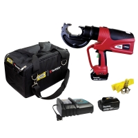 Patriot Hydraulic Self-Contained Lithium-Ion 12-Ton Crimp Tool with Pro Bag
