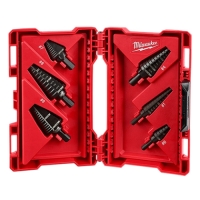 High Speed Steel Step Drill Bit Set - 6 Pieces