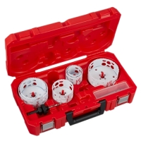 Hole Dozer™ Electrician's Large Diameter Hole Saw Kit (8 Pieces)