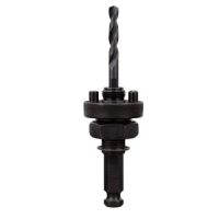 Large Thread Quick Change Arbor w/ No Wobble Drive Plate (7/16" Shank)