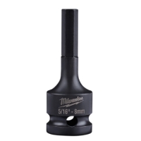 Shockwave Lineman's 1/2" Drive 5/16" - 8mm Hex Bit Socket