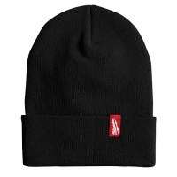 Acrylic Cuffed Beanie - Black