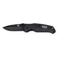 Black Drop-Point Blade Pocket Knife