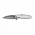 Harpoon Blade Aluminum Handle Pocket Knife (3-1/2")