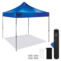 SHAX 6000 Heavy-Duty Commercial Pop-Up Tent (Blue)