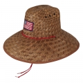 SOLFISH Multi-Fit Lifeguard Hat with American Flag Patch