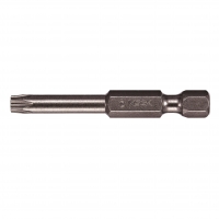 Power TORX Driver Bit, 10 Tip, 1/4" Hex Shank, 6" Length