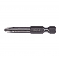 Power Phillips Driver Bit - #2 Tip, 1/4" Hex Shank, 2" Length