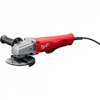 Small Angle Grinder with Lock on Paddle Switch 11 Amp 4-1/2"
