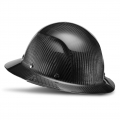 DAX Full Brim Hard Hat - Gloss Black
